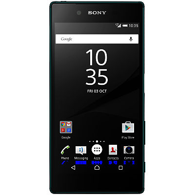 Sony Xperia Z5 Smartphone, Android, 5.2 , 4G LTE, SIM Free, 32GB Green